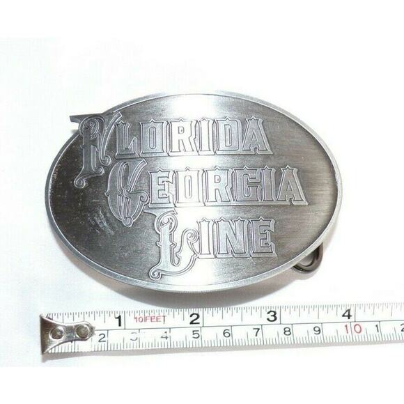 2013 **FLORIDA GEORGIA LINE** RAILROAD COMMEMORATIVE BELT BUCKLE - Picture 5 of 6